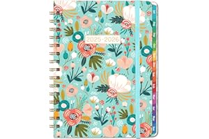 COBOLL 2025-2026 Planner - 2025-2026 Academic Planner form July 2025 to June 2026, Calendar Planners with Inner Pocket, Premium Paper, 6.4‘’ x 8.3'''
