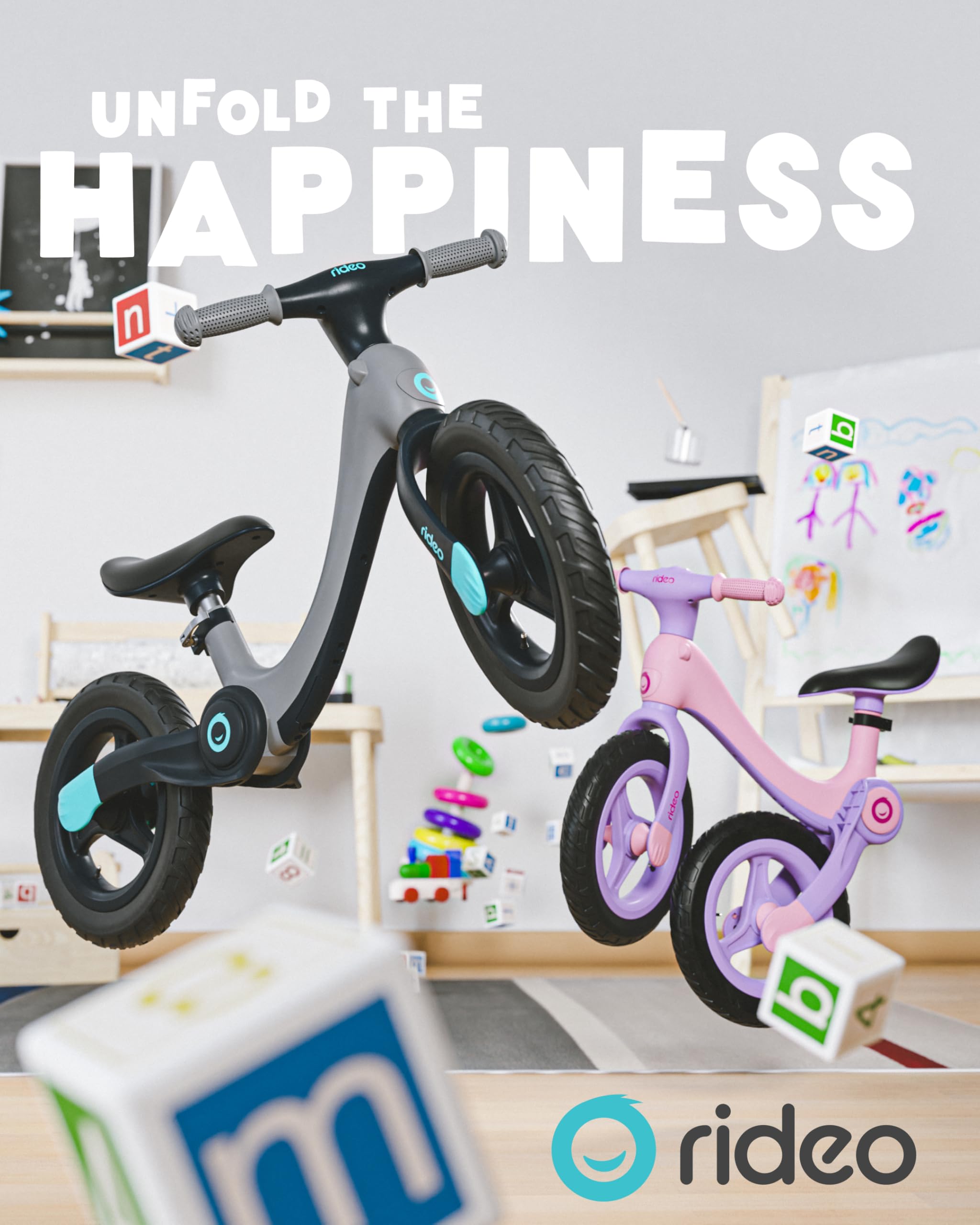 Folding Kids Balance Bike | Safety First 12