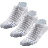 R-Gear Drymax No Show Running Socks For Men and Women, Light Cushion | Breathable, Moisture Control & Anti Blister | 3 Pack