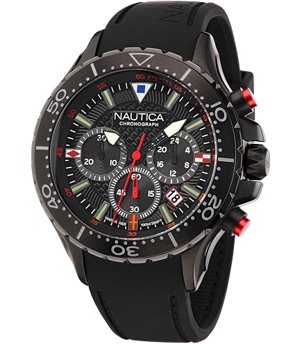 Amazon.com: Nautica Men's NAPKBF305 Key Biscane Vintage Black