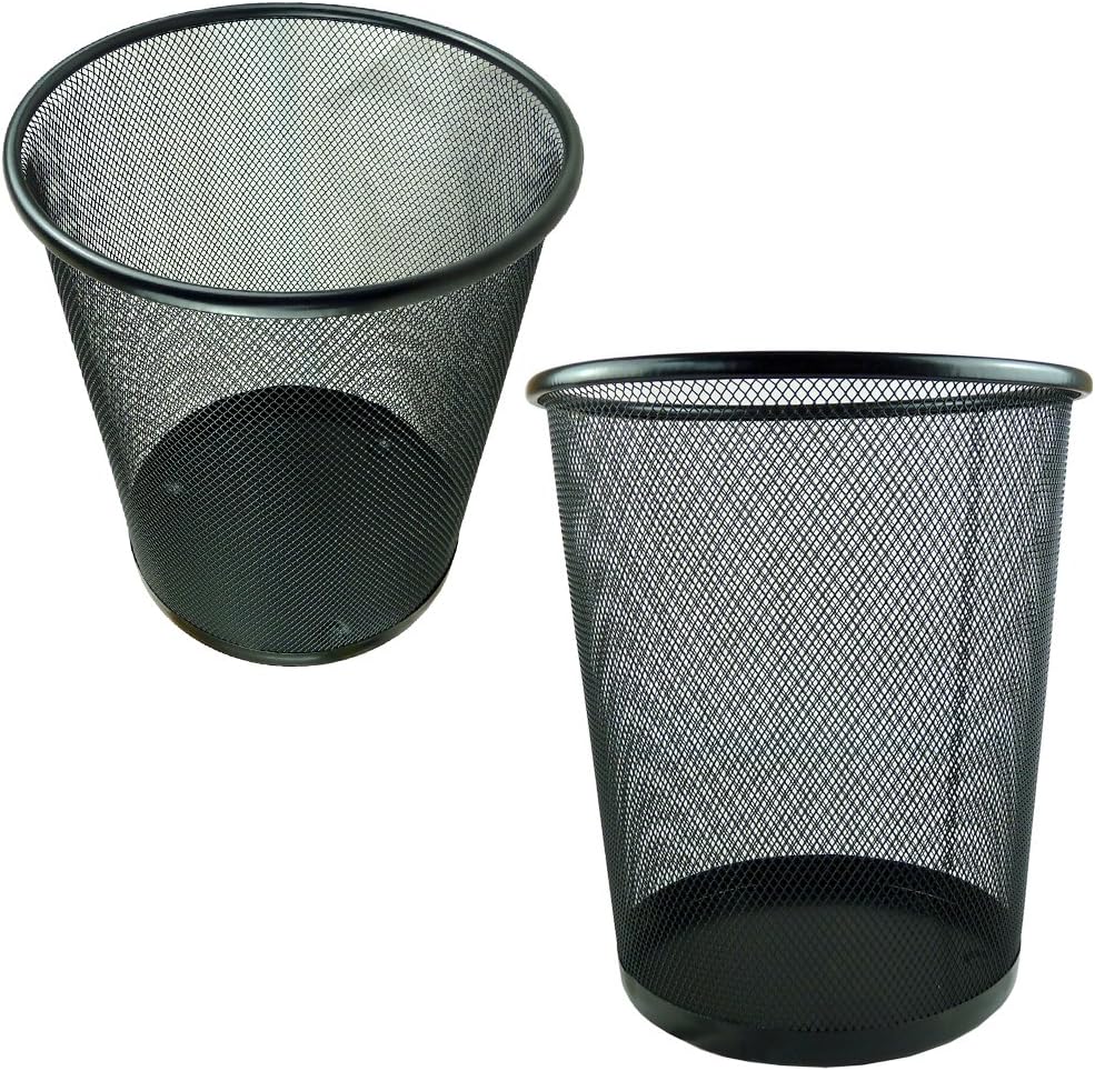 Cestino Carta 7,7 Litri Home Plus | Leggero, Motivo Floreale Astratto Multicolore | Per Casa E Ufficio
