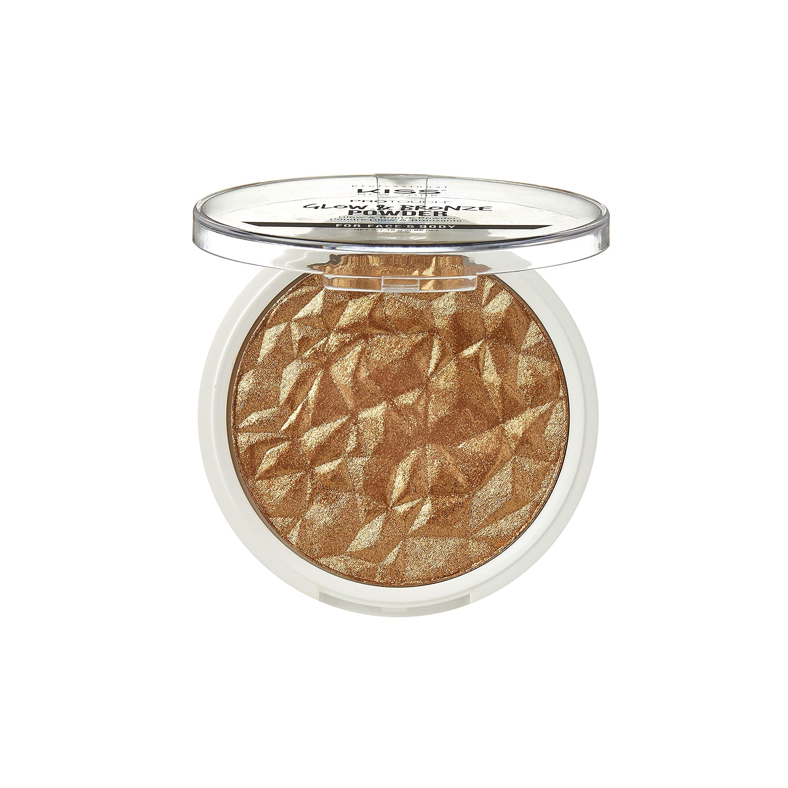 KISS NEW YORK Pro Touch Glow & Bronze Powder for Face & Body- KPBP02 (Powder-Deep)