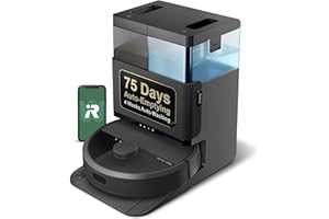 iRobot Roomba Plus 405 (G181) 2in1 Vacuum & Mop Robot with AutoWash Dock - Dual Spinning Mop Pads, Smart & Fast Mapping, Idea