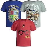 Harry Potter 3 Pack Pullover T-Shirts Toddler to Big Kid