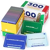 Italian Conversation Flash Cards &ndash; 300 English to Italian Phrases for Study | 300 English-to-Italian phrase cards with pronunciation guides, everyday topics and reference sheet for language study