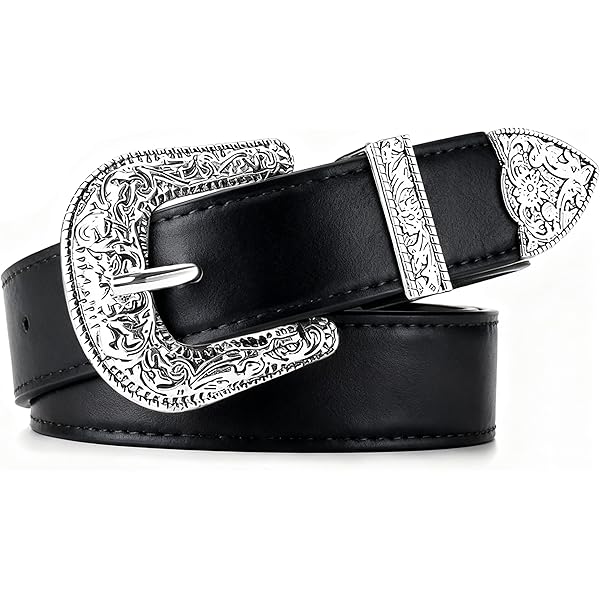 Amazon.com: Women Black Wide Paisley Belt - Hip Waist Elastic Band