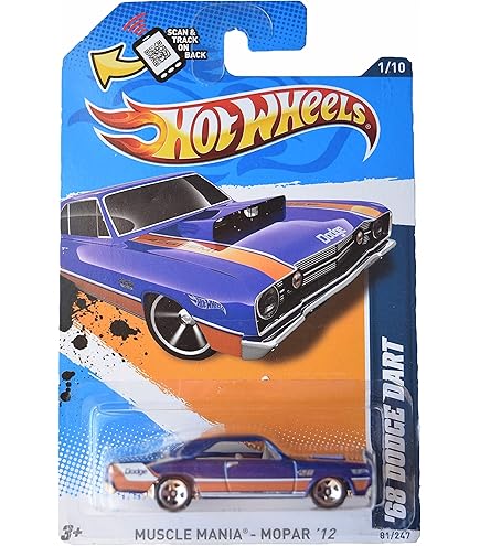ホットウィール　‘68 ダッジ　ダート　DODGE DART 2024 Muscle Mania / '68 Dodge Dart / '68 ダッジ ダート