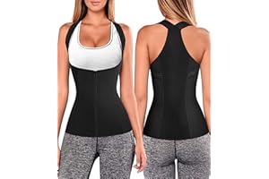URSEXYLY Women Back Braces Posture Corrector Waist Trainer Vest Tummy Control Body Shaper for Spinal Neck Shoulder and Upper Back Support (L, Black)