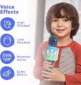 Move2Play Kids Karaoke Microphone Bluetooth Pre-Loaded Songs 20 Nursery Rhymes view 4