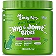 Zesty Paws Mobility Bites Dog Joint Supplement - Hip and Joint Chews for Dogs - Pet Products with Glucosamine, Chondroitin, & MSM + Vitamins C and E for Dog Joint Relief – Hemp - Chicken – 90 Count