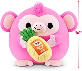 Snackles Series 2 Wave 2 Snack Swap Monkey 50 cm Plush with License Snack view 3