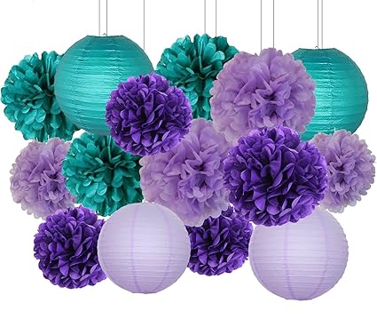 Amazon Com Furuix Mermaid Party Decorations Under The Sea Party
