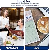 Gorilla Supply Guest Check Book 500 Ct Green Carbonless 2-ply Order Pad Server view 6