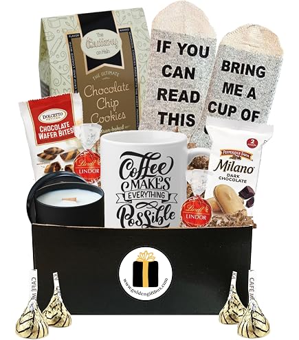 Amazon.com: Coffee & Chocolate Gift Set with Mocha Mix, Truffles