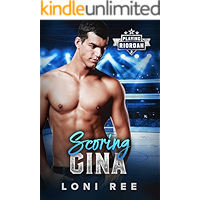 Scoring Gina: A Small Town Sports Romance (Playing Riordan Book 2) book cover