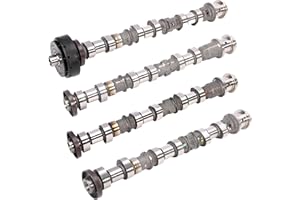 JAVOUKA Engine Camshaft Set,5184377AG 5184378AG 5184379AG 5184380AG,for Dodge RAM 1500/Avenger/Challenger/Charger,for Chrysler Town&Country,for Jeep Wrangler/Grand Cherokee,for Promaster,11-16 3.6L