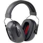 Honeywell VS120 VeriShield Black Over-The-Head Earmuff, Unisex-Adult, NRR 26 (1035104-VS)
