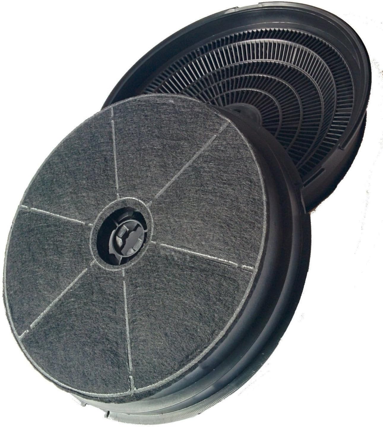 bartyspares® Two Carbon Charcoal Cooker Vent Hood Extractor Filter CDA 3C9 EVP61 EVP91 EVG9