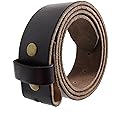 Gelante Genuine Full Grain Leather Belt Strap without Belt Buckle