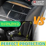 kingphenix Car Seat Cushion with Back Support Pillow Memory Foam Ergonomic view 8