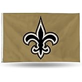 NFL Rico Industries Standard 3' x 5' Banner Flag Single Sided - Indoor or Outdoor - Home Décor