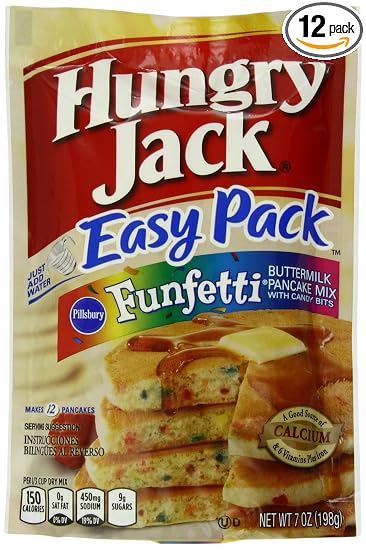Hungry Jack Easy pack funfetti buttermilk pancake Mix (051500025420)