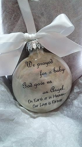 personalized baby loss ornament