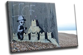 Amazon Com Banksy Street Graffiti Tesco Castillo De Arena Boy
