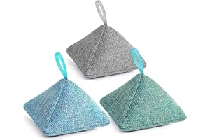 MYBMHTNB Charcoal Bags Odor Absorber (3x200g) Activated Bamboo Charcoal Air Purifying Bags Charcoal Odor Eliminating Bags for Home & Car Shoes, Closet, Pet -3 PACK