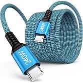 240W USB C Cable Fast Charging 10FT Type C Charger Cable Android Phone Cord | Nylon Braided USB C to USB C Cable for Samsung Galaxy S26 Ultra S25 FE S24, iPhone 18 17 16 Pro Max, Google Pixel 11 Pro XL