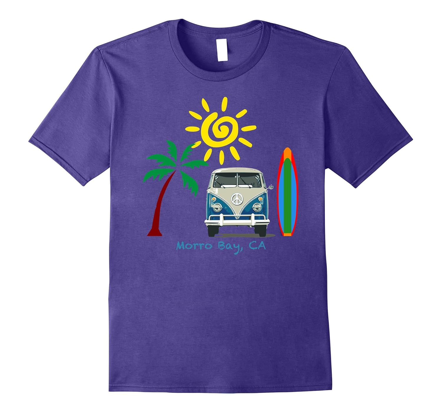 Great Beach T-shirt for Morro Bay-ANZ