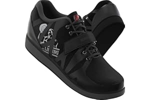 Nordic Lifting MEGIN Deadlift Shoes – Elevated Heel Gym Footwear for Powerlifting, Weightlifting & Strength Training – Non-Slip Sole Lifting Shoes for Men