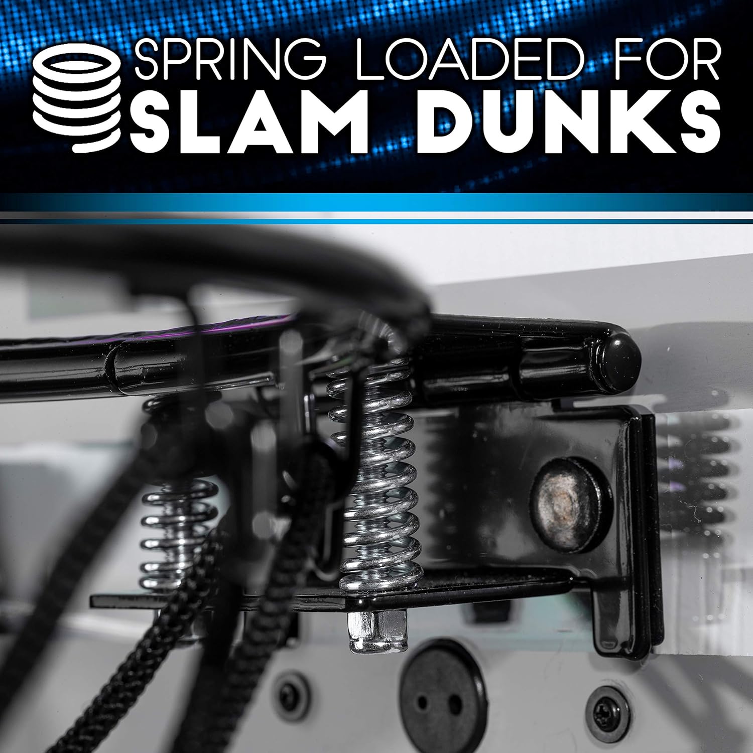 Franklin Sports Over The Door Mini LED Scoring Basketball Hoop - Slam Dunk Approved - Shatter Resistant - Accessories Included: Sports & Outdoors