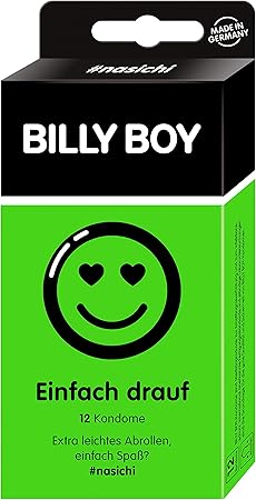 Billy Boy Einfach Drauf 12 Preservatifs De Forme Contouree Manipulation Facile Amazon Fr Hygiasne Et Soins Du Corps