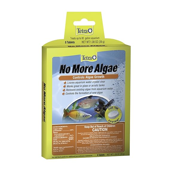 Tetra 77344 No More Algae Tablets, 8Count Amazon.in Pet Supplies