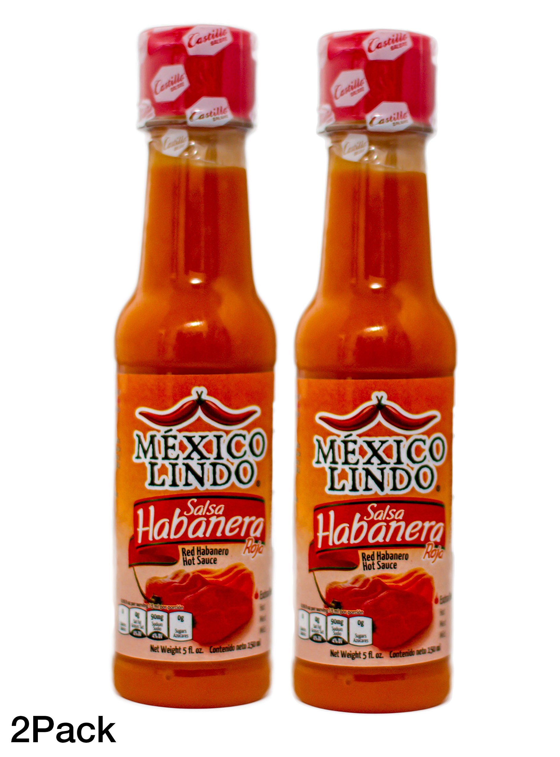 Set of 4 Gourmet Castillo Mexico Lindo Hot Sauce Salsas