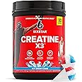 Six Star Creatine Monohydrate Powder, X3 (ICY Snow Cone) - Flavored Creatine HCl Powder Monohydrate Supplement for Muscle Building & Performance - Post Workout Supplement for Men & Women - 30 Servings