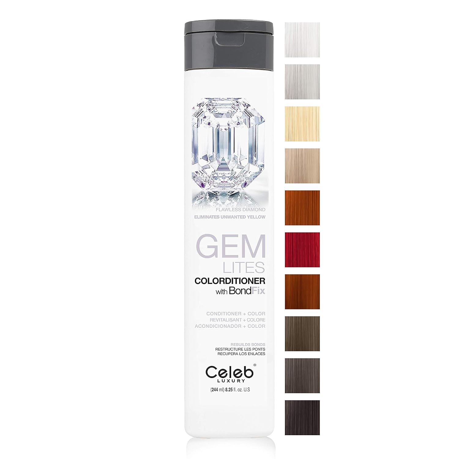 Celeb Luxury Gem Lites Colorditioner, SemiPermanent Professional Hair