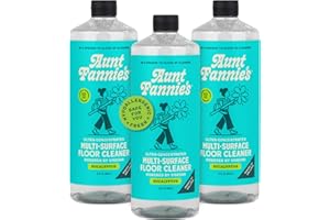 Aunt Fannie's Ultra Concentrated Floor Cleaner Vinegar Wash, Multi-Surface Solution Mopping, Makes 16 Gallons, Eucalyptus Sce
