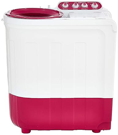Whirlpool 8.2 Kg Semi-Automatic Top Loading Washing Machine (ACE SUPER SOAK 8.2, Tulip Pink, Supersoak Technology)