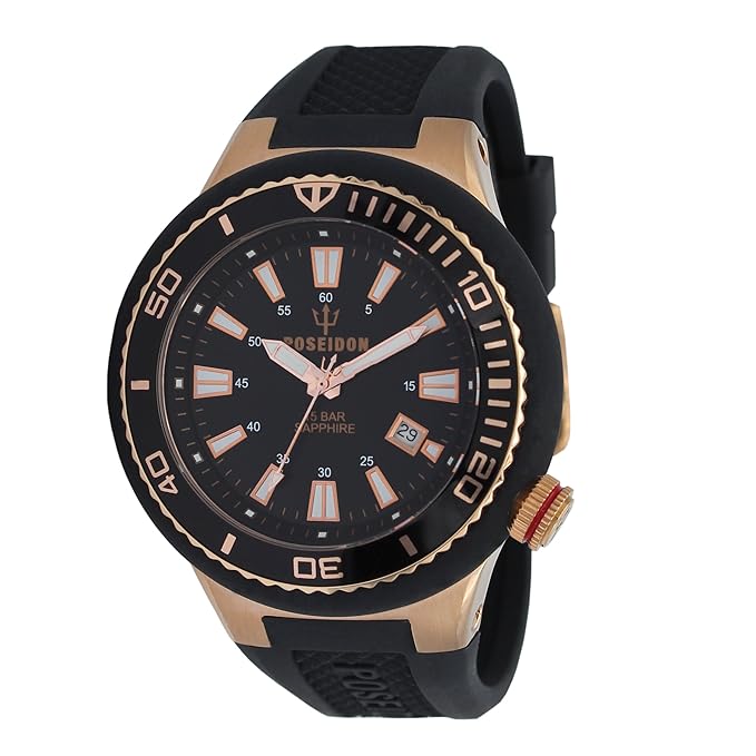POSEIDON by KIENZLE Uhr Analog mit Silikon Armband UP00508