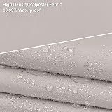 AXT SHADE Sun Shade Sail 3x4m Waterproof UV Block Canopy Taupe Rectangle view 3