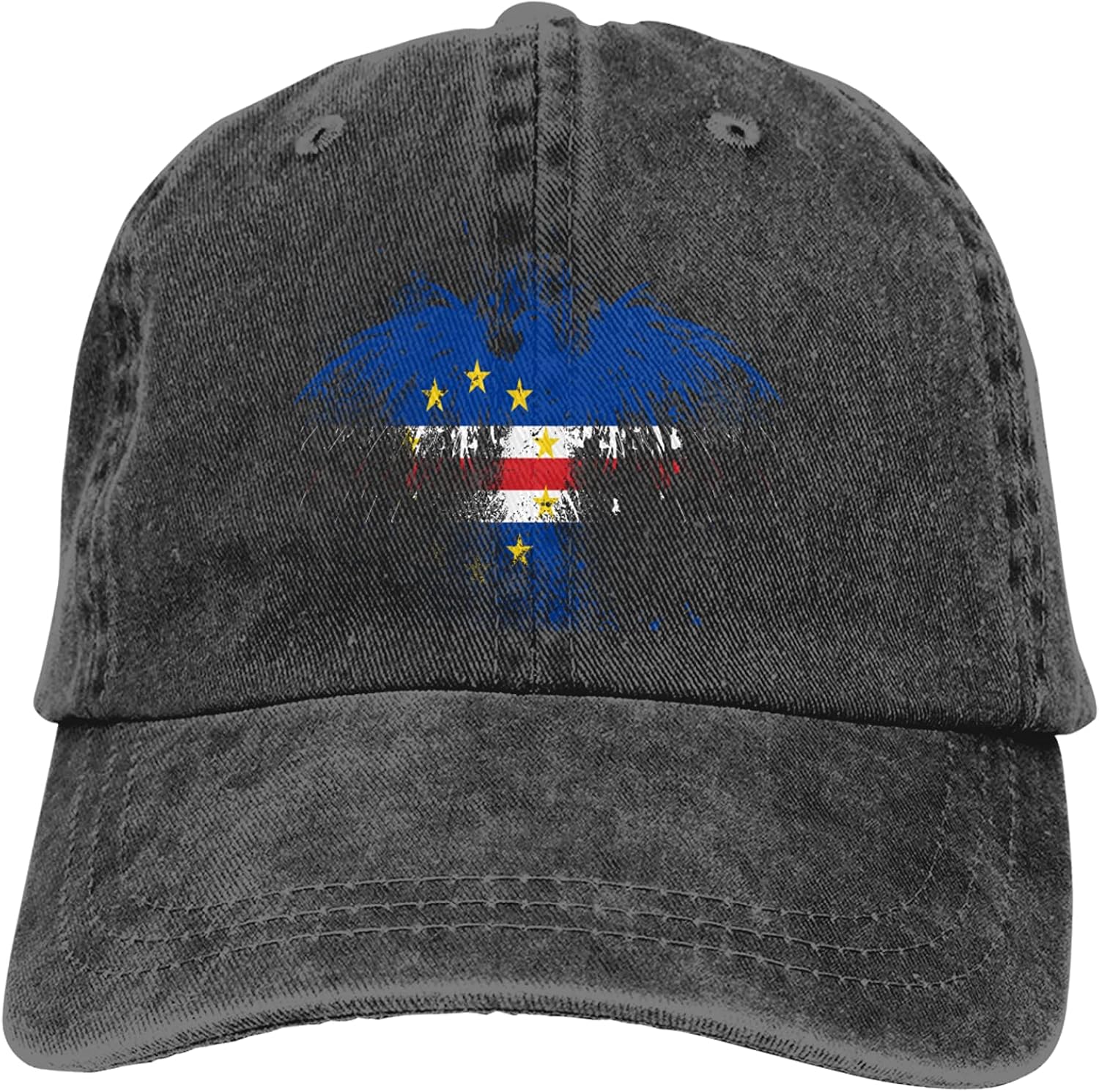 Eagle Cape Verde Flag Retro Sports Cowboy Hat Baseball Denim Cap at Amazon Women’s Clothing store