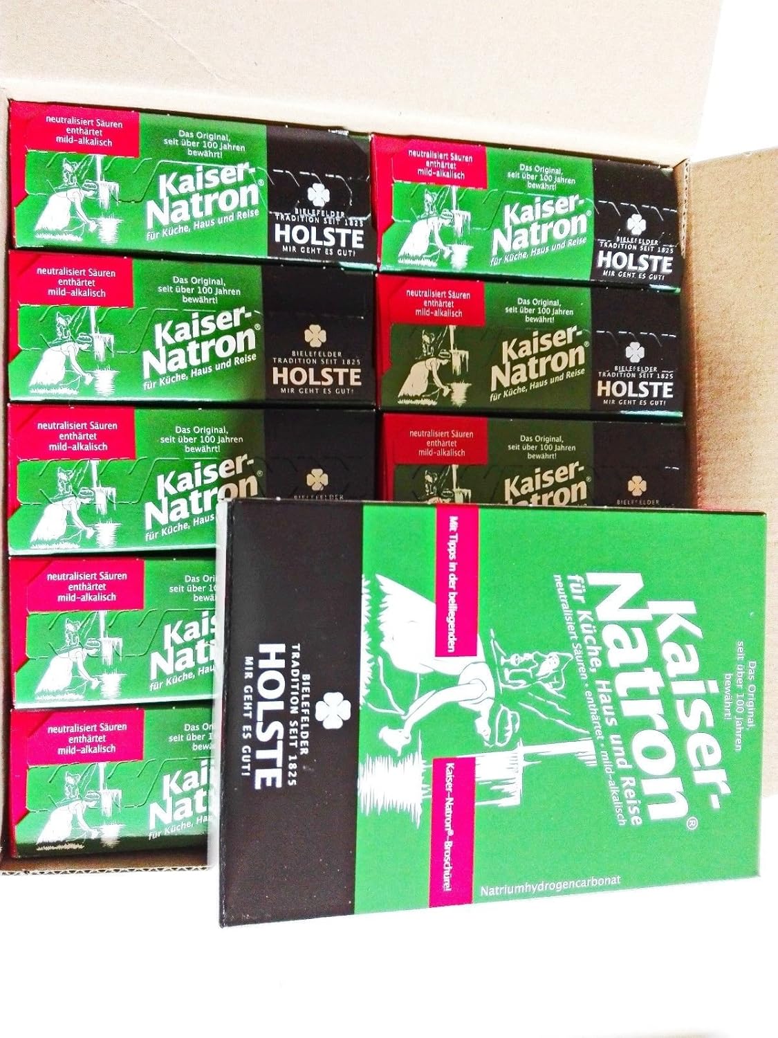 20x HOLSTE Kaiser Natron 250g Soda - Kaiser Natron backen