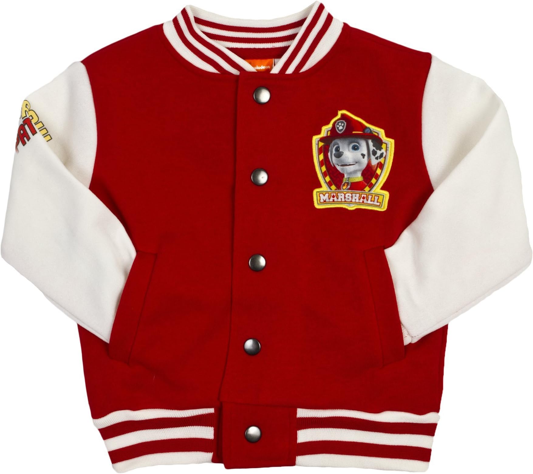 Paw Patrol 'Marshall' Boys Baseball Jacket Jumper 18-24 Months Red Multi