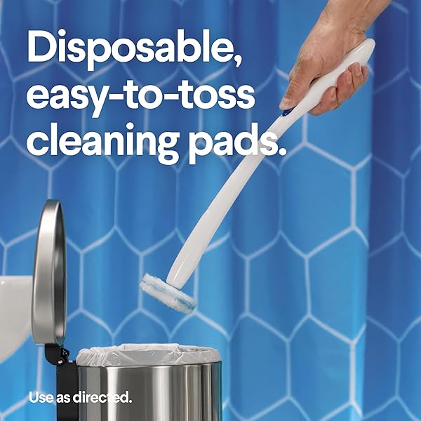 CLOROX TOILETWAND TOILET CLEANING REFILLS, DISINFECTING SCRUBBING PADS, 30 COUNT (PACK MAY VARY)