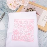 VINYL FROG HTV Heat Transfer Vinyl Roll 30.5x155cm Light Pink for T-Shirts view 4