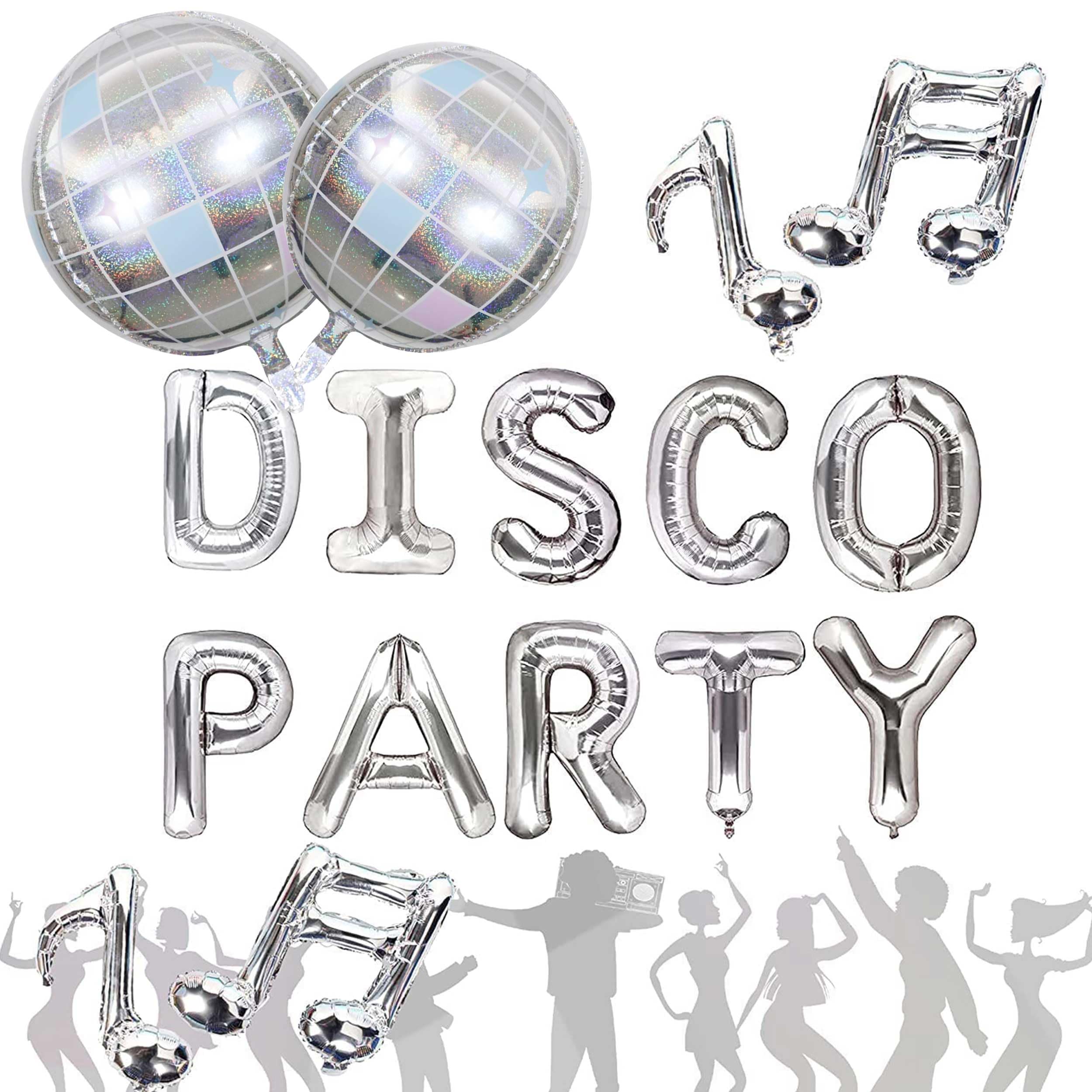 Jevenis disco party balloons 70s disco fever party decoration disco party decoration fever party decorations