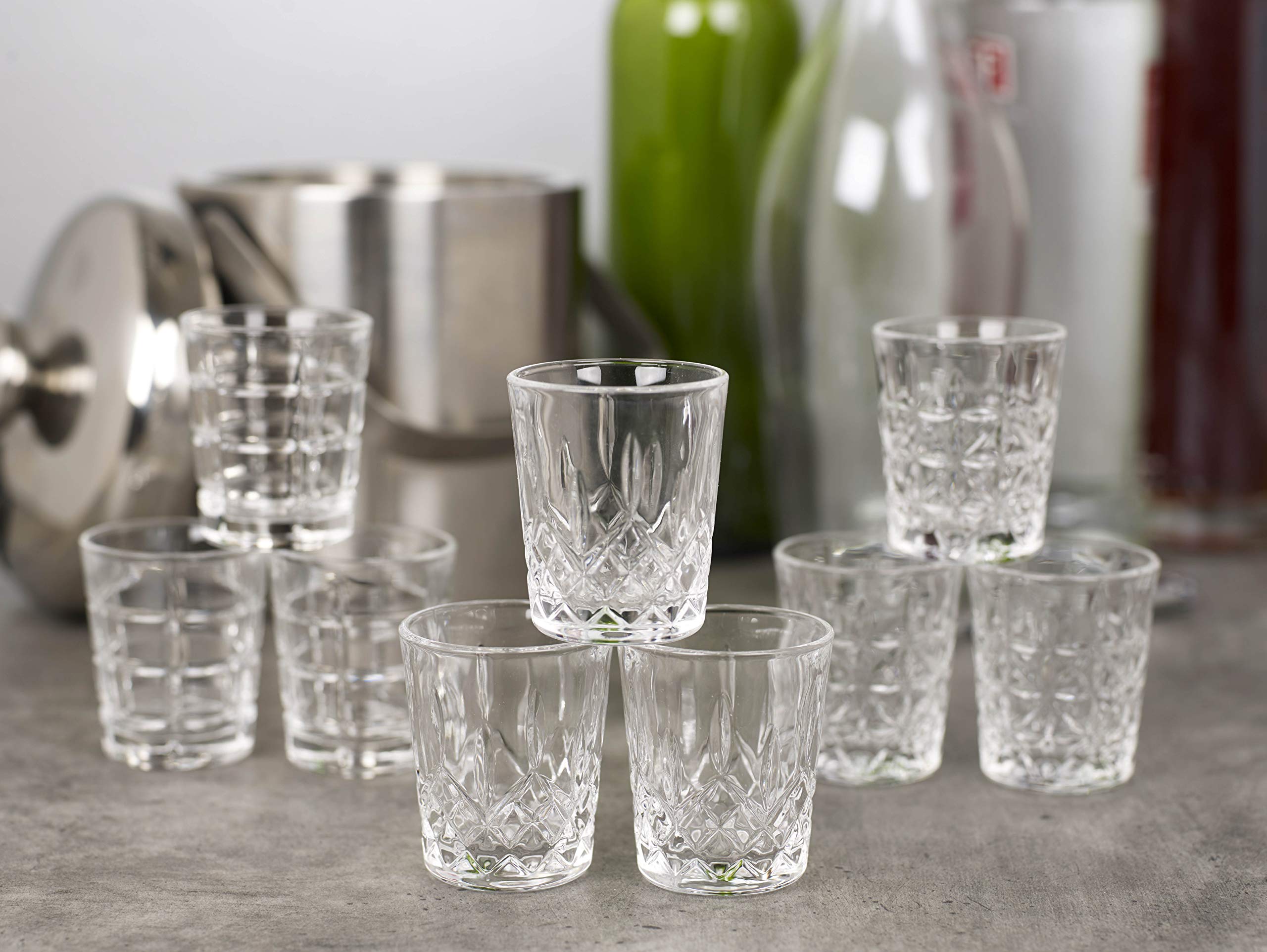 Queensway Shot Glasses (6X Pompeii Shot Glasses)