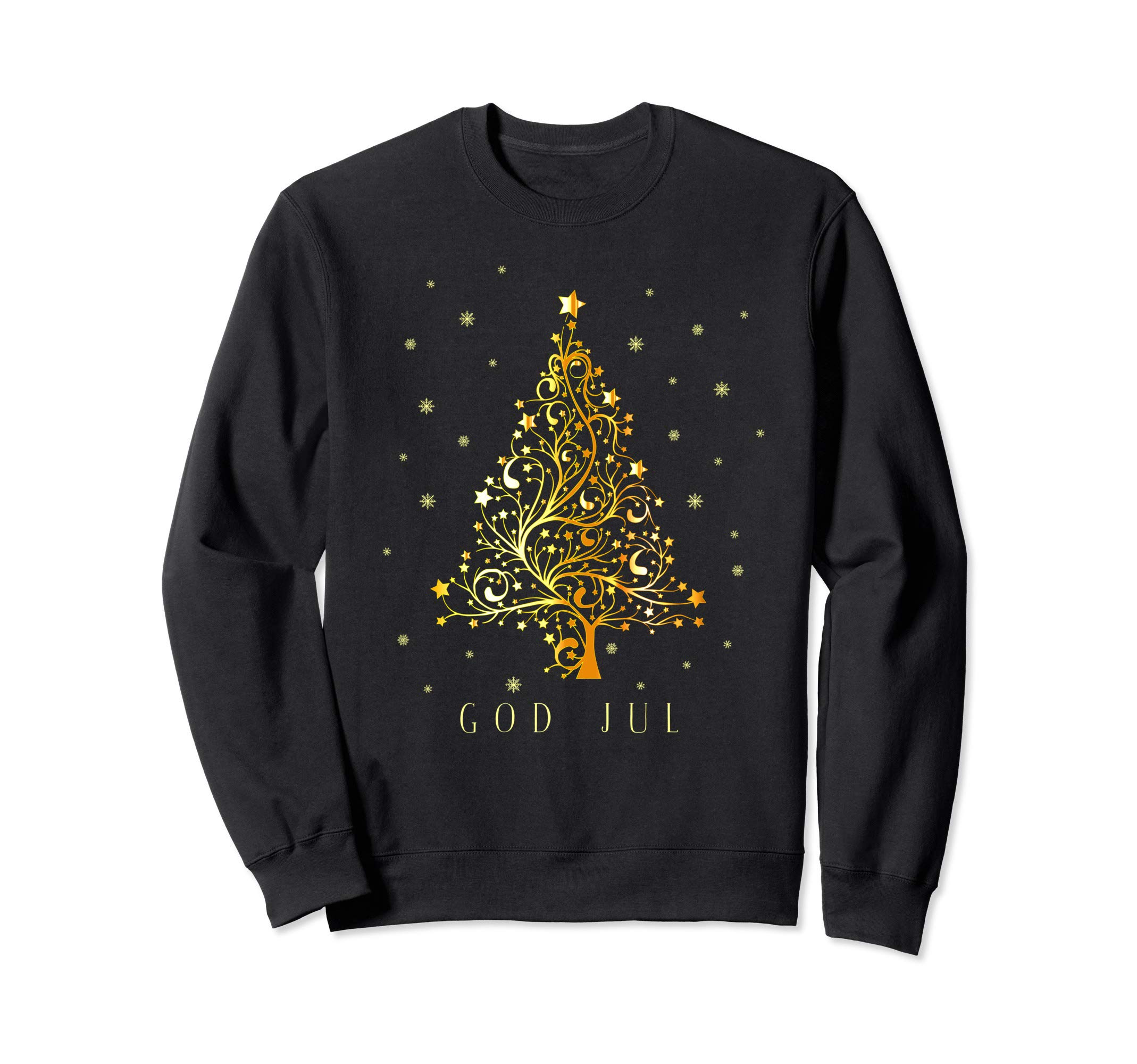 Norwegian Christmas Tree Norway Ornament Decoration Star Sweatshirt